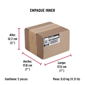 Bolsa con 1 kg de clavo estándar 4