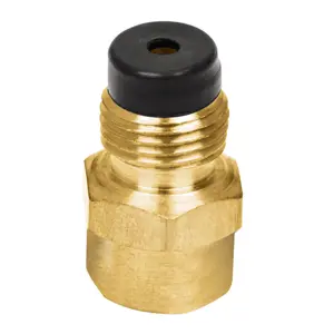 Conector flare soldable de latón, 3/8
