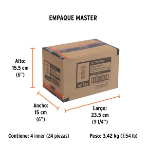 Truper Conector 3/4
