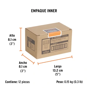 Conector 3/4