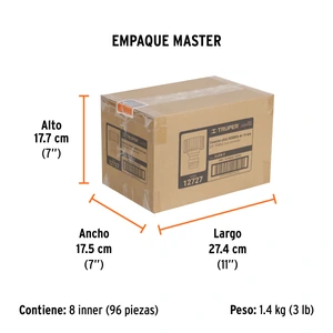 Conector 3/4