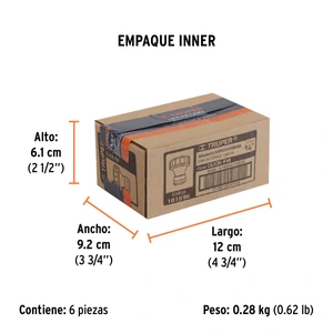Conector 3/4