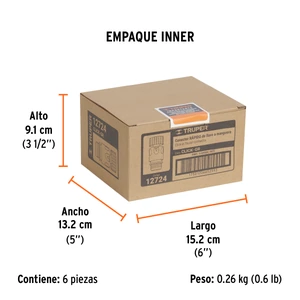 Truper Conector 3/4