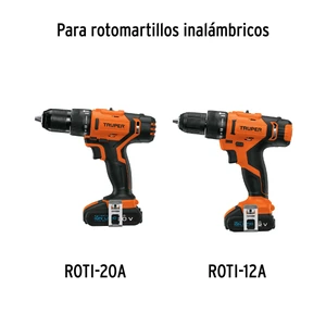 Clip para cinturón para ROTI-20A/12A y TALI-20A/12A2, Truper