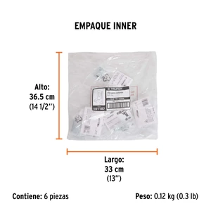 Clip para cinturón para ROTI-20A/12A y TALI-20A/12A2, Truper