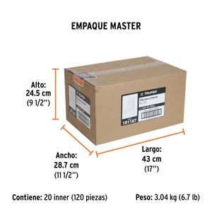 Clip para cinturón para ROTI-20A/12A y TALI-20A/12A2, Truper