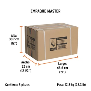 Truper Clavadora y engrapadora neumática profesional, calibre 18