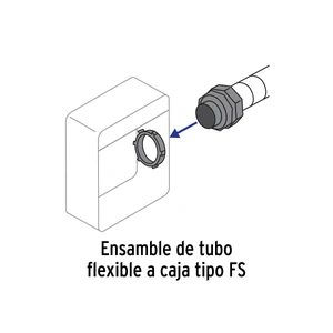 Conector recto 1