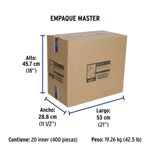 Volteck Clavija industrial reforzada aterrizada, 2 polos+tierra