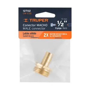12702 / CM-1/2B Conector 1/2