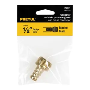 26031 / CM-1/2P Conector 1/2