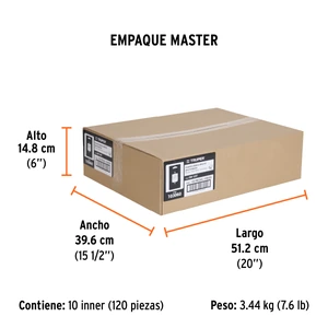 Truper Conector 1/2