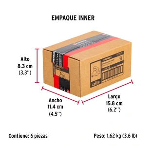 Cerradura para mueble, modelo 25, cromo, Hermex