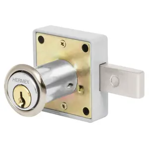 43559 / CM-25C Cerradura para mueble, modelo 25, cromo, Hermex