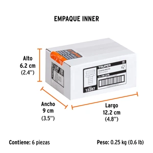 Conector 3/4