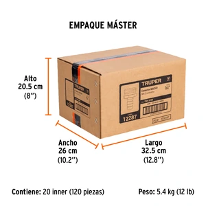 Conector 3/4