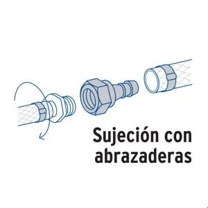 Adaptador inserción rosca interior de 1/2