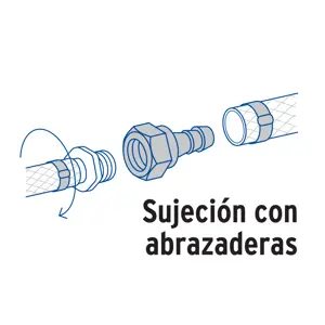 Adaptador inserción rosca interior de 3/4