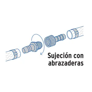 Juego de conectores de 3/8