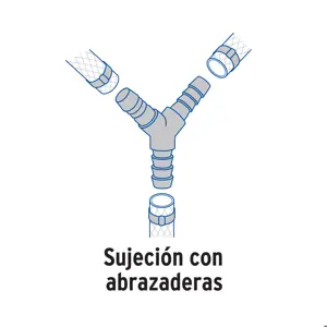 Yee inserción 3/8