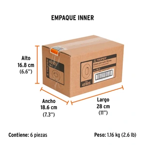 Cámara para rueda neumática de 8