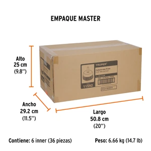 Carda de copa 2-3/4