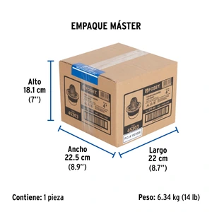 Coladera de hierro de cúpula para azotea, Foset