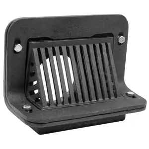 45302 / CO-49 Coladera de hierro pretil para azotea, Foset