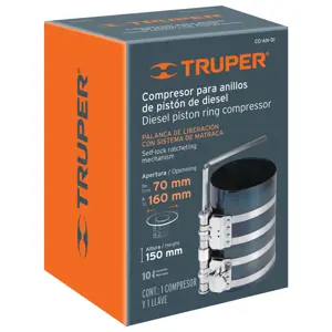 Compresor para anillos diesel, Truper