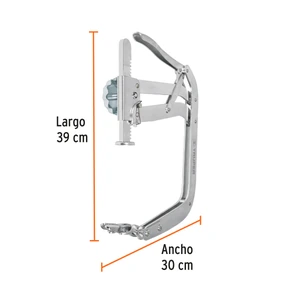 Compresor de resortes de válvulas, 166mm a 253mm, Truper