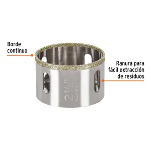 Brocasierra diamante 2-1/2