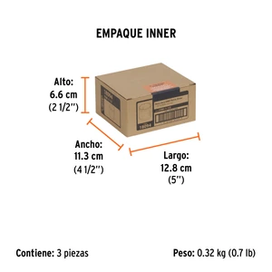 Brocasierra bimetálica 1-1/2