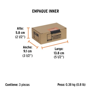 Brocasierra bimetálica 1-3/8