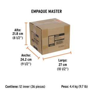 Brocasierra bimetálica 1-9/16