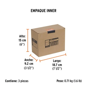 Brocasierra bimetálica 2-1/2