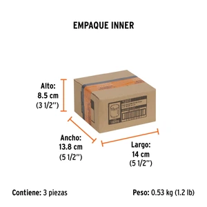 Brocasierra bimetálica 2-1/4