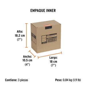 Brocasierra bimetálica 2-3/4