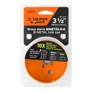 Brocasierra bimetálica 3-1/2