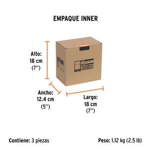 Brocasierra bimetálica 3-1/2