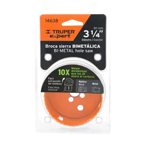 Brocasierra bimetálica 3-1/4