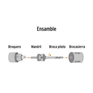 Brocasierra bimetálica 4-1/4
