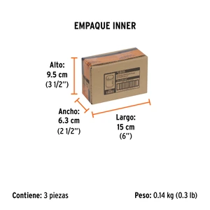 Brocasierra bimetálica 5/8
