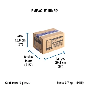 Contacto dúplex, 2 polos + tierra, Volteck Basic