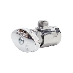 Llave de Control Tradicional 1/2" FNPT X 3/8" COMP. Angular