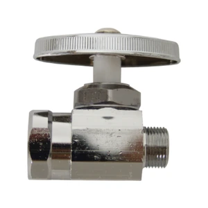 Llave de Control Tradicional 1/2" FNPT X 3/8" COMP. Recta