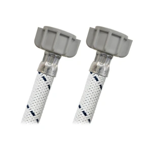 Paquete para constructor con Conector Flexible para agua 1/2" A.M 1/2" A.M.