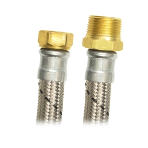Conector Flexible para Boiler Flujo Mayor 1/2" F.I.P. 3/4" N.P.T.