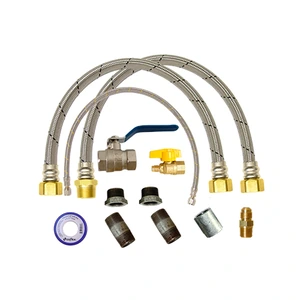 Paquete para instalación de boiler (5/16") con válvula de paso