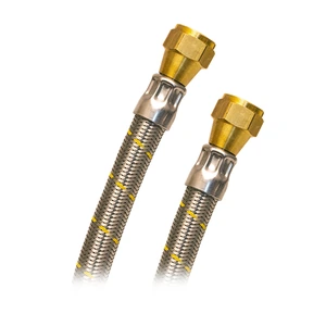 Conector Flexible para Gas Uso Comercial 1/2" Flare 1/2" Flare