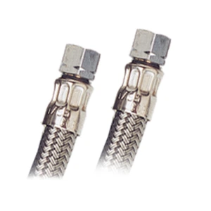 Conector Flexible para Refrigerador 1/4" COMP. 1/4" COMP.